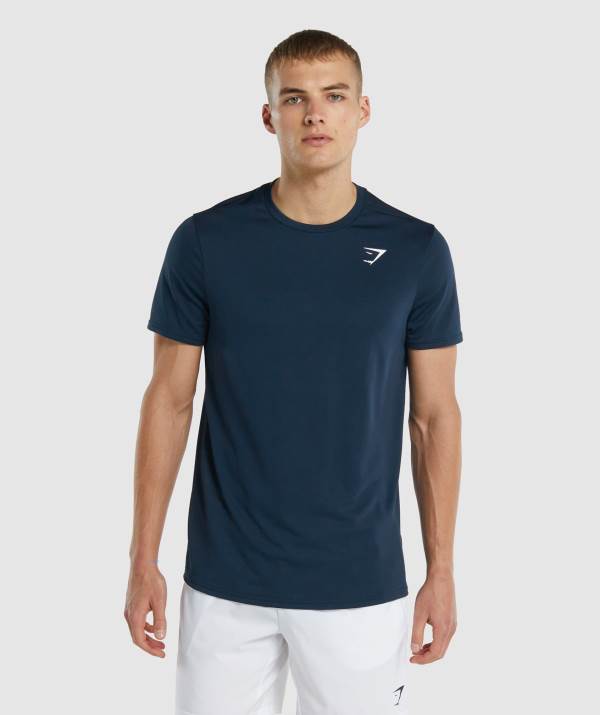 Panske Tricka Gymshark Arrival Regular Fit Námornícka Modrá | YL3269810